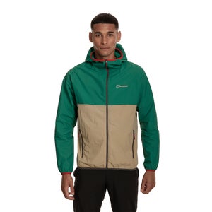 Men's Corbeck Windproof Jacket - Green /Beige