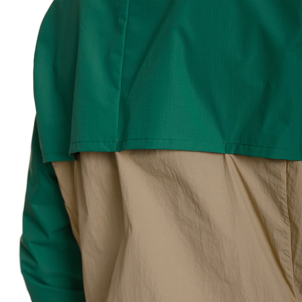 Men's Corbeck Windproof Jacket - Green /Beige