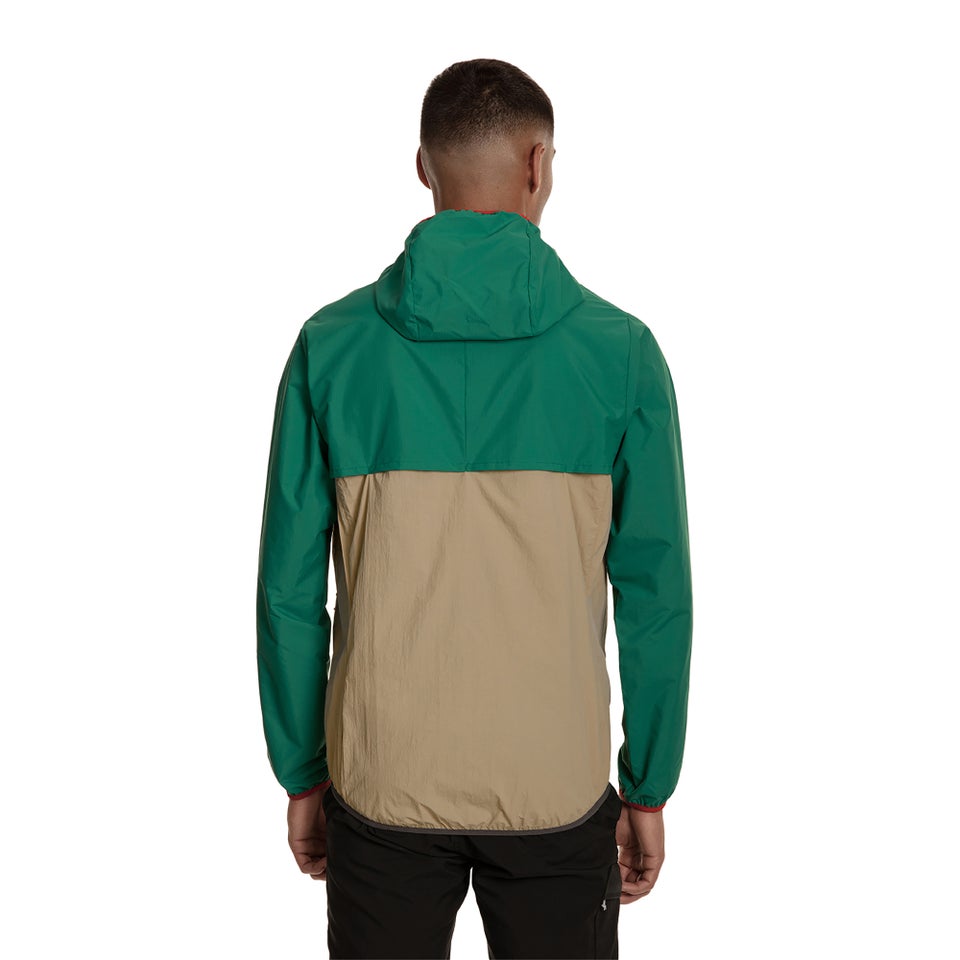 Men's Corbeck Windproof Jacket - Green /Beige