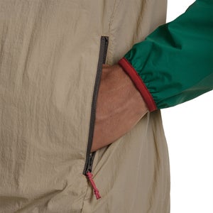 Men's Corbeck Windproof Jacket - Green /Beige