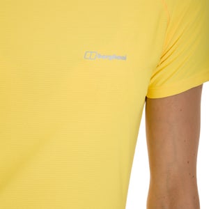 Women's 24/7 Short Sleeve Tech Baselayer - Yellow
