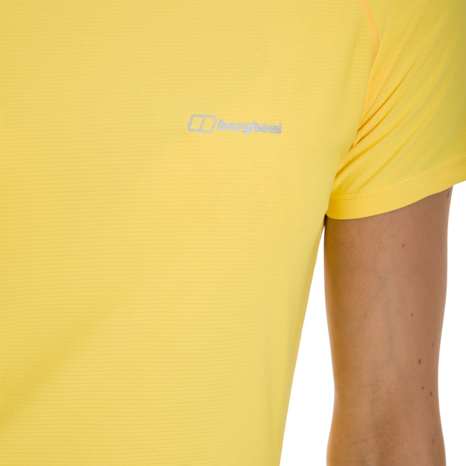 Women's 24/7 Short Sleeve Tech Baselayer - Yellow