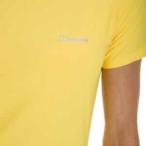 Women's 24/7 Short Sleeve Tech Baselayer - Yellow