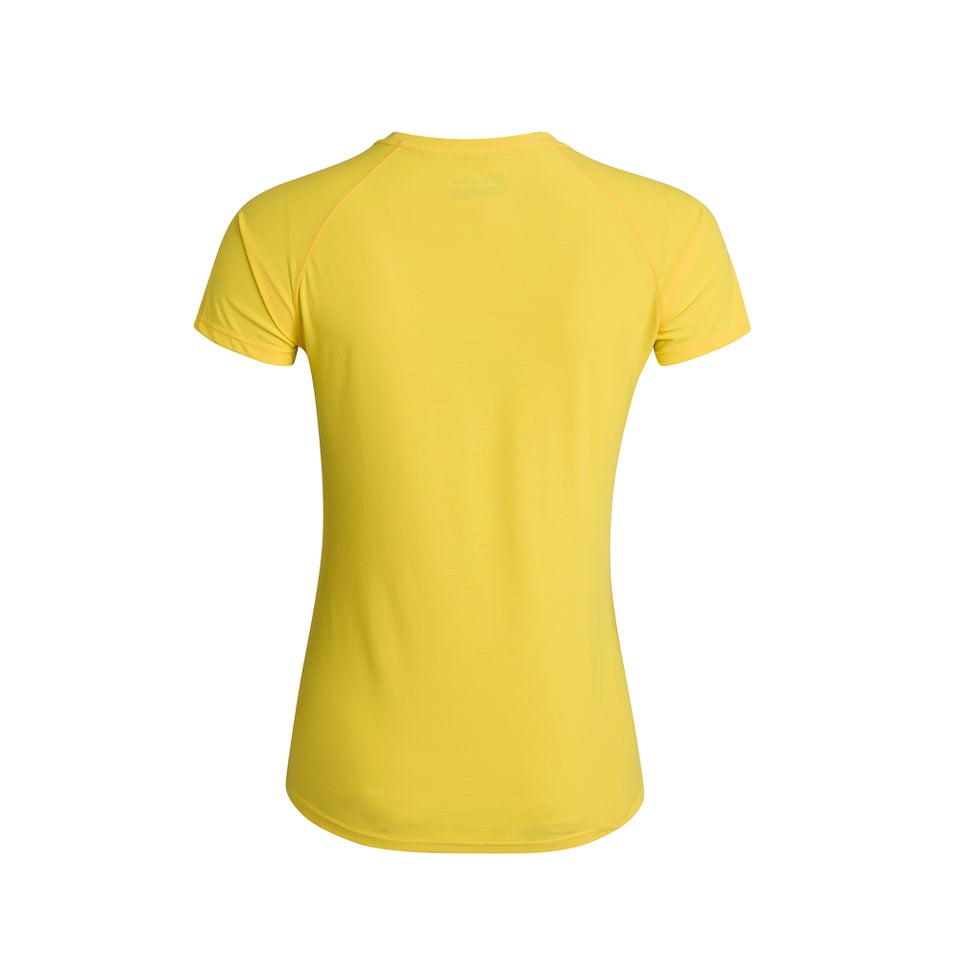 Women's 24/7 Short Sleeve Tech Baselayer - Yellow
