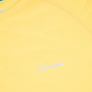 Women's 24/7 Short Sleeve Tech Baselayer - Yellow