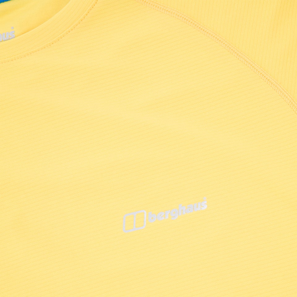 Women's 24/7 Short Sleeve Tech Baselayer - Yellow