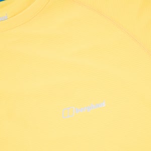 Women's 24/7 Short Sleeve Tech Baselayer - Yellow