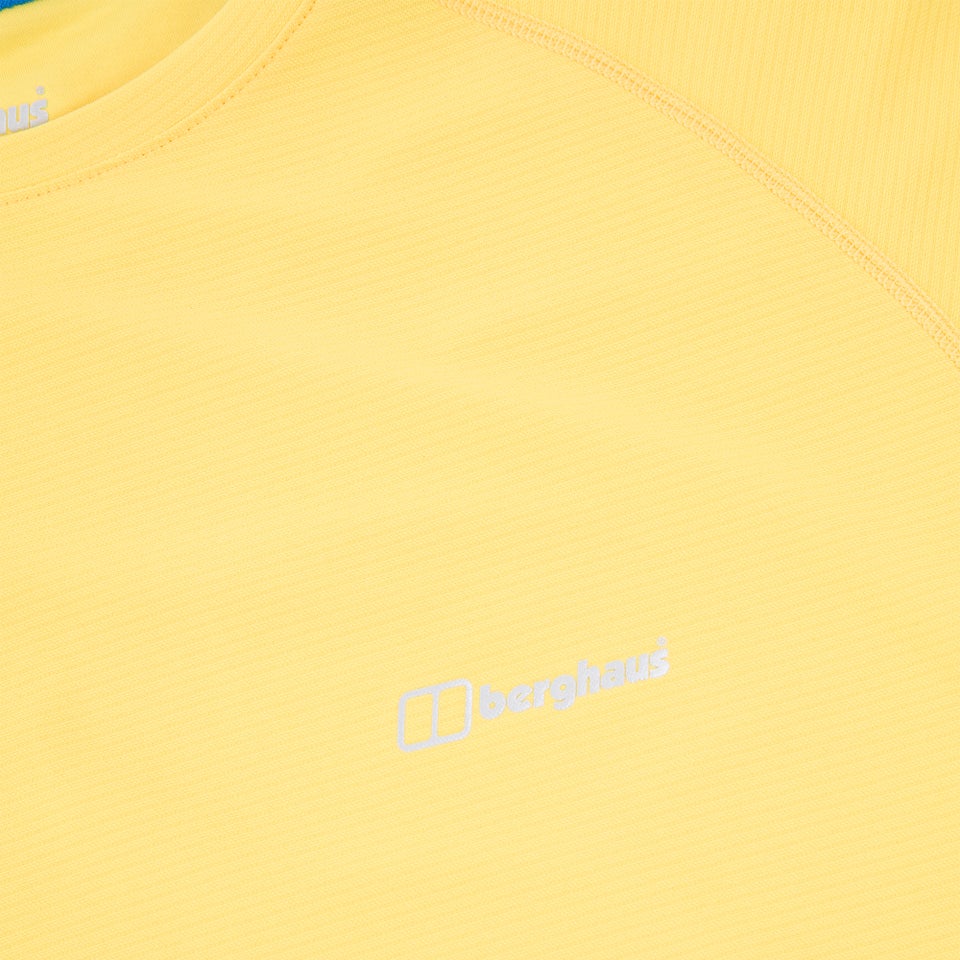 Women's 24/7 Short Sleeve Tech Baselayer - Yellow