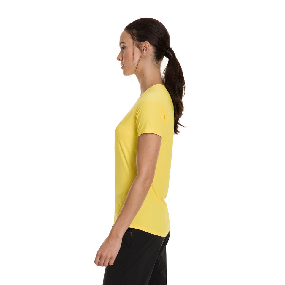 Women's 24/7 Short Sleeve Tech Baselayer - Yellow