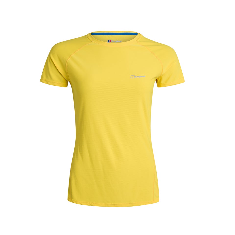 Women's 24/7 Short Sleeve Tech Baselayer - Yellow