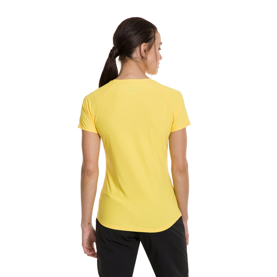 Women's 24/7 Short Sleeve Tech Baselayer - Yellow