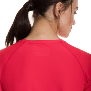 Women's 24/7 Short Sleeve Tech Baselayer - Red