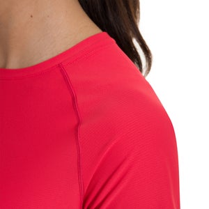 Women's 24/7 Short Sleeve Tech Baselayer - Red