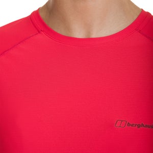 Women's 24/7 Short Sleeve Tech Baselayer - Red