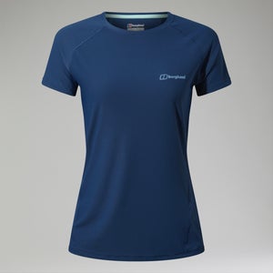 Women's 24/7 Tech Tee Super Stretch Crew - Dark Blue
