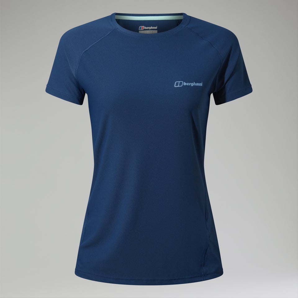 Women's 24/7 Tech Tee Super Stretch Crew - Dark Blue