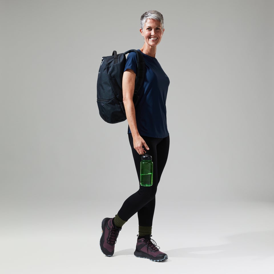 Women's 24/7 Tech Tee Super Stretch Crew - Dark Blue