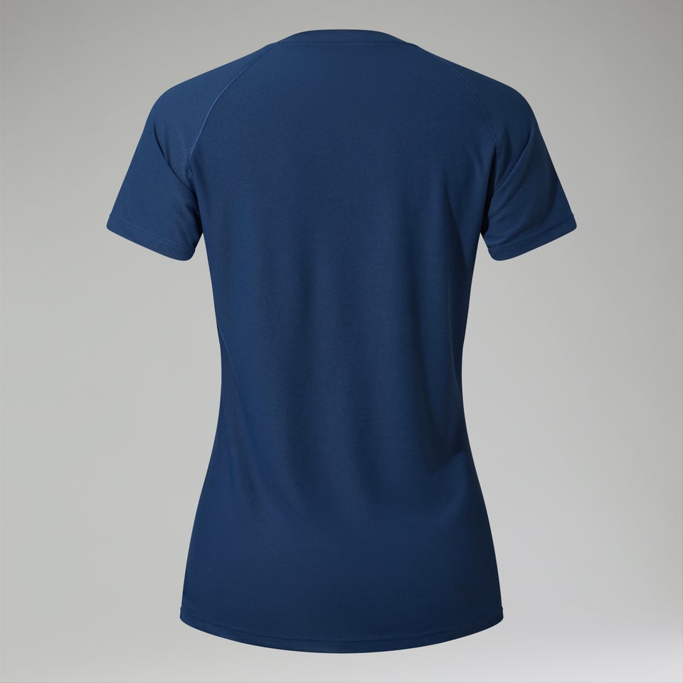 Women's 24/7 Tech Tee Super Stretch Crew - Dark Blue