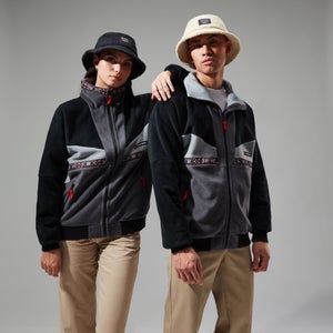Unisex Tramantana 91 Fleece Jacket - Black/Grey