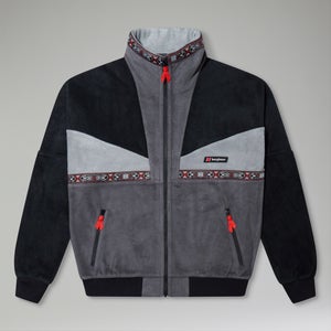 Unisex Tramantana 91 Fleece Jacket - Black/Grey