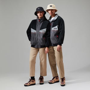 Unisex Tramantana 91 Fleece Jacket - Black/Grey