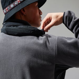 Unisex Tramantana 91 Fleece Jacket - Black/Grey