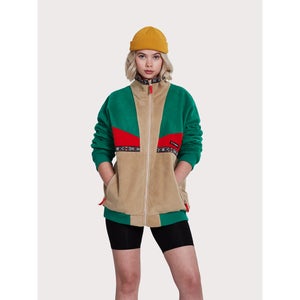 Unisex Tramantana 91 Fleece Jacket - Natural / Grey