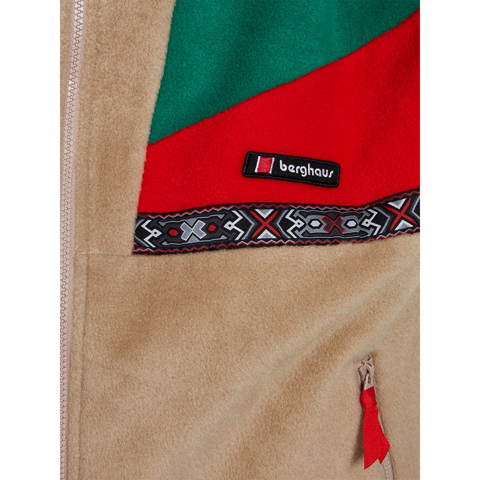 Unisex Tramantana 91 Fleece Jacket - Natural / Grey