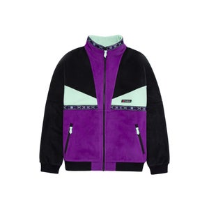Unisex Tramantana 91 Fleece Jacket - Purple Magic/Jet Black/Green Ash