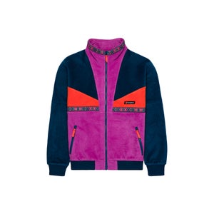 Unisex Tramantana 91 Fleece Jacket - Purple / Blue
