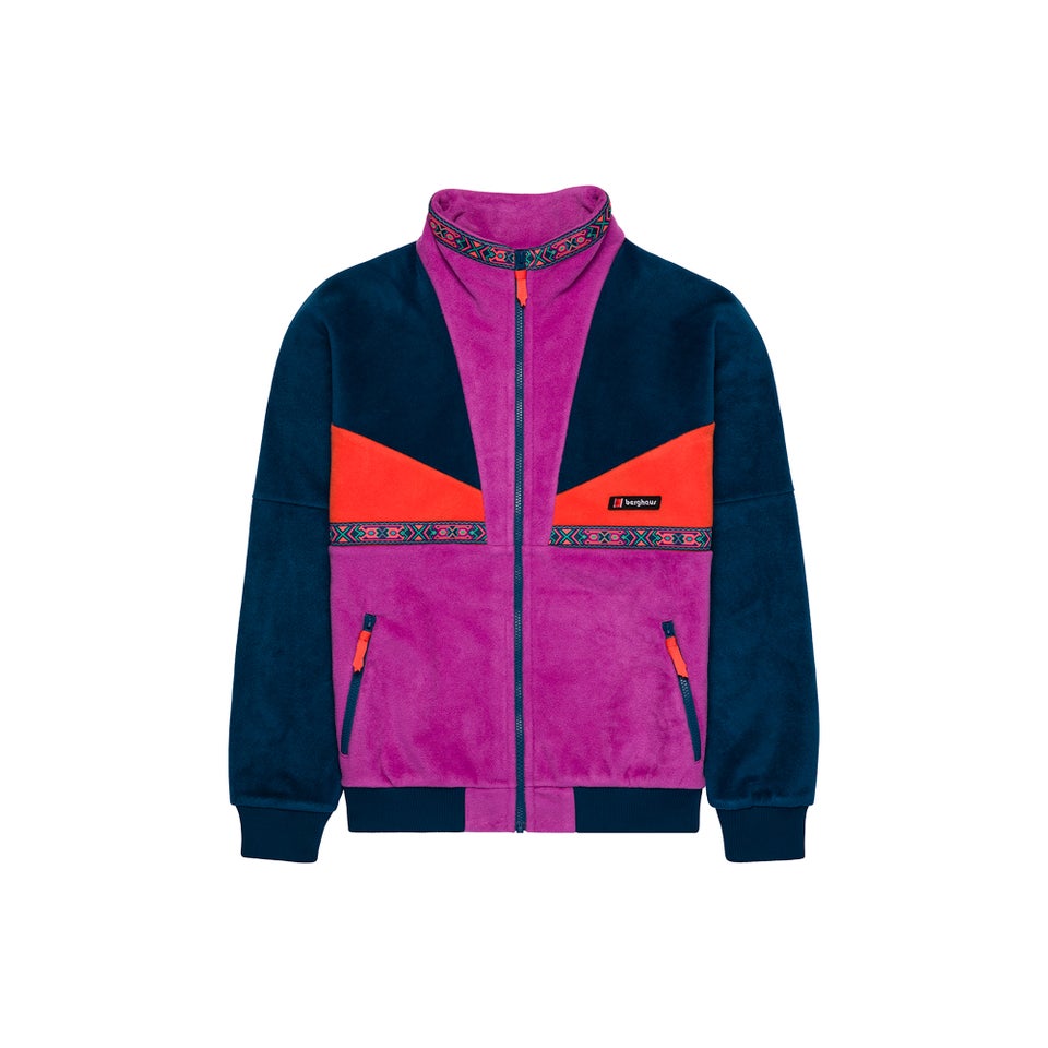 Unisex Tramantana 91 Fleece Jacket - Purple / Blue