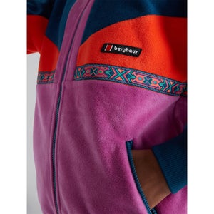 Unisex Tramantana 91 Fleece Jacket - Purple / Blue