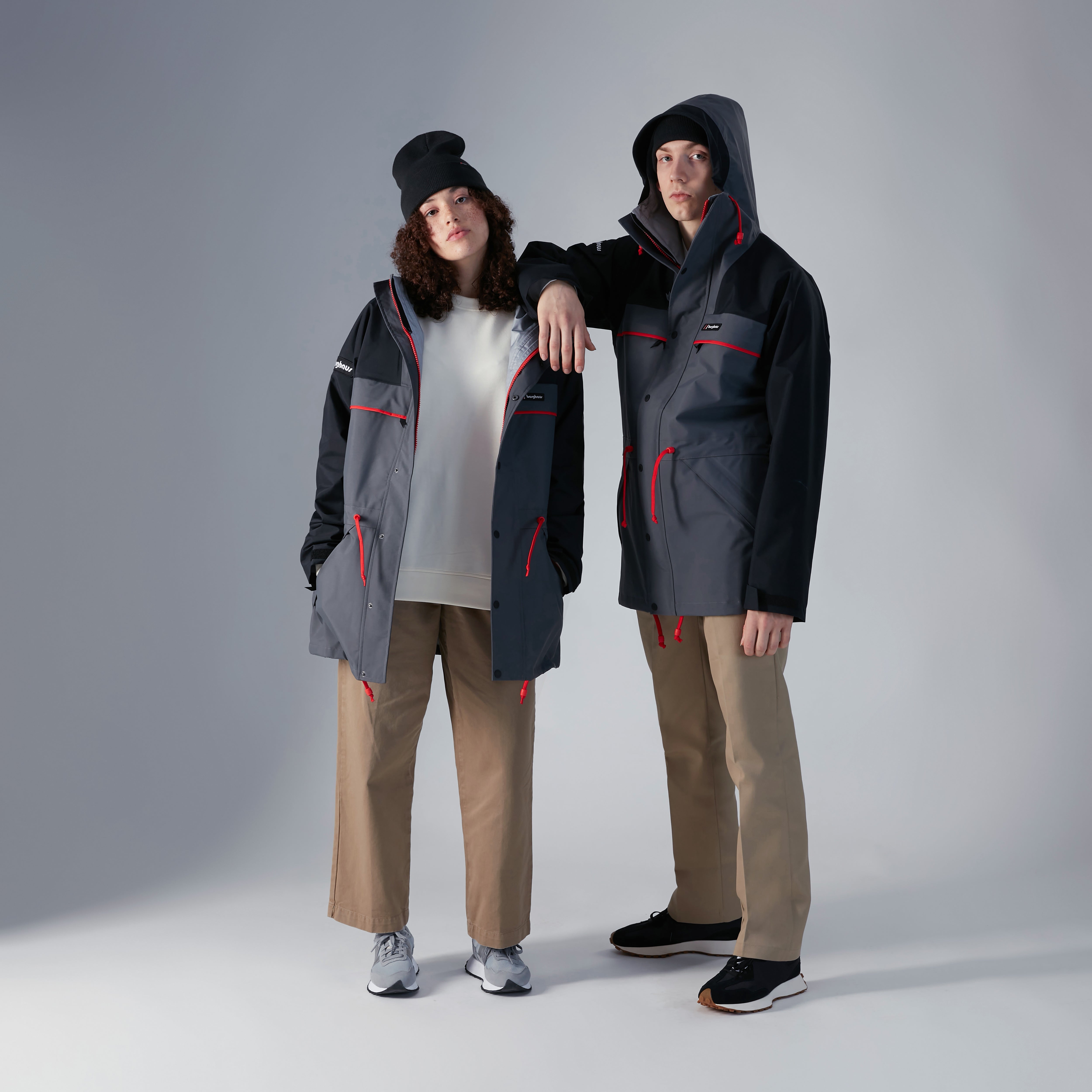 Unisex Tempest 89 Waterproof Jacket - Grey/Black | Berghaus