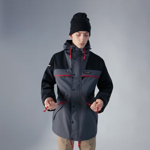 Unisex Tempest 89 Waterproof Jacket - Grey/Black