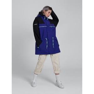 Unisex Tempest 89 Waterproof Jacket - Vallarta Blue/Peacoat