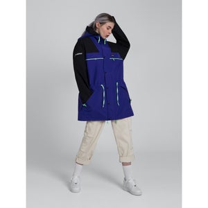 Unisex Tempest 89 Waterproof Jacket - Vallarta Blue/Peacoat
