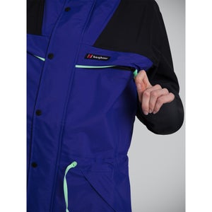 Unisex Tempest 89 Waterproof Jacket - Vallarta Blue/Peacoat