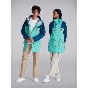 Unisex Tempest 89 Waterproof Jacket - Gumdrop Green/Gibralta Sea