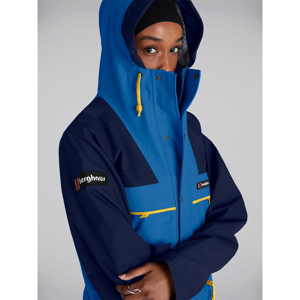 Unisex Tempest 89 Waterproof Jacket - Vallarta Blue/Peacoat