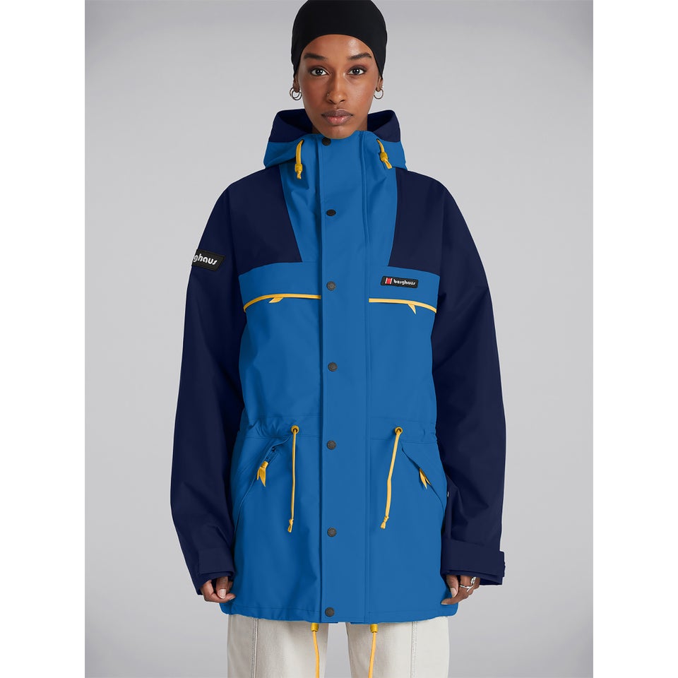 Unisex Tempest 89 Waterproof Jacket - Vallarta Blue/Peacoat