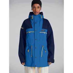 Unisex Tempest 89 Waterproof Jacket - Vallarta Blue/Peacoat