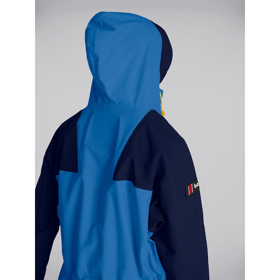 Unisex Tempest 89 Waterproof Jacket - Vallarta Blue/Peacoat