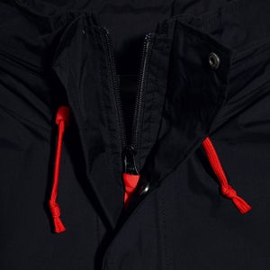 Unisex Ski Smock 86 Shell Half-zip Jackets - Black/Grey