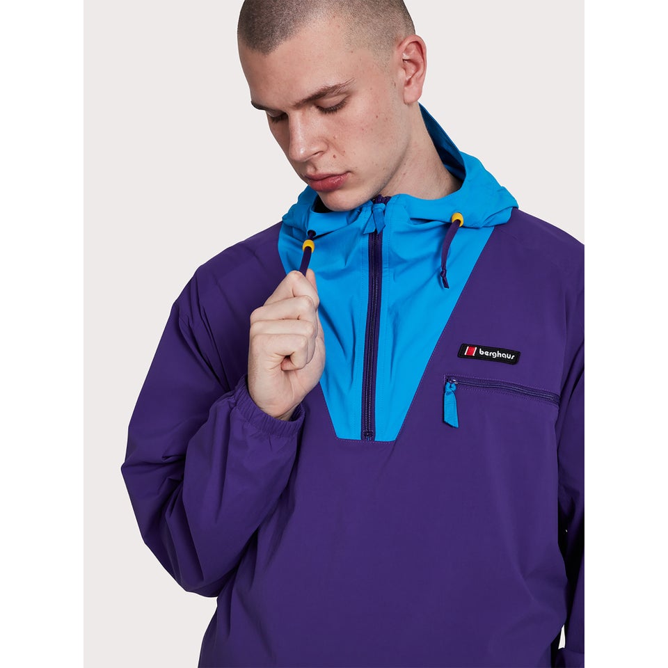 BERGHAUS WIND SHIRT 90 WP HZIP AU PUR/BLU