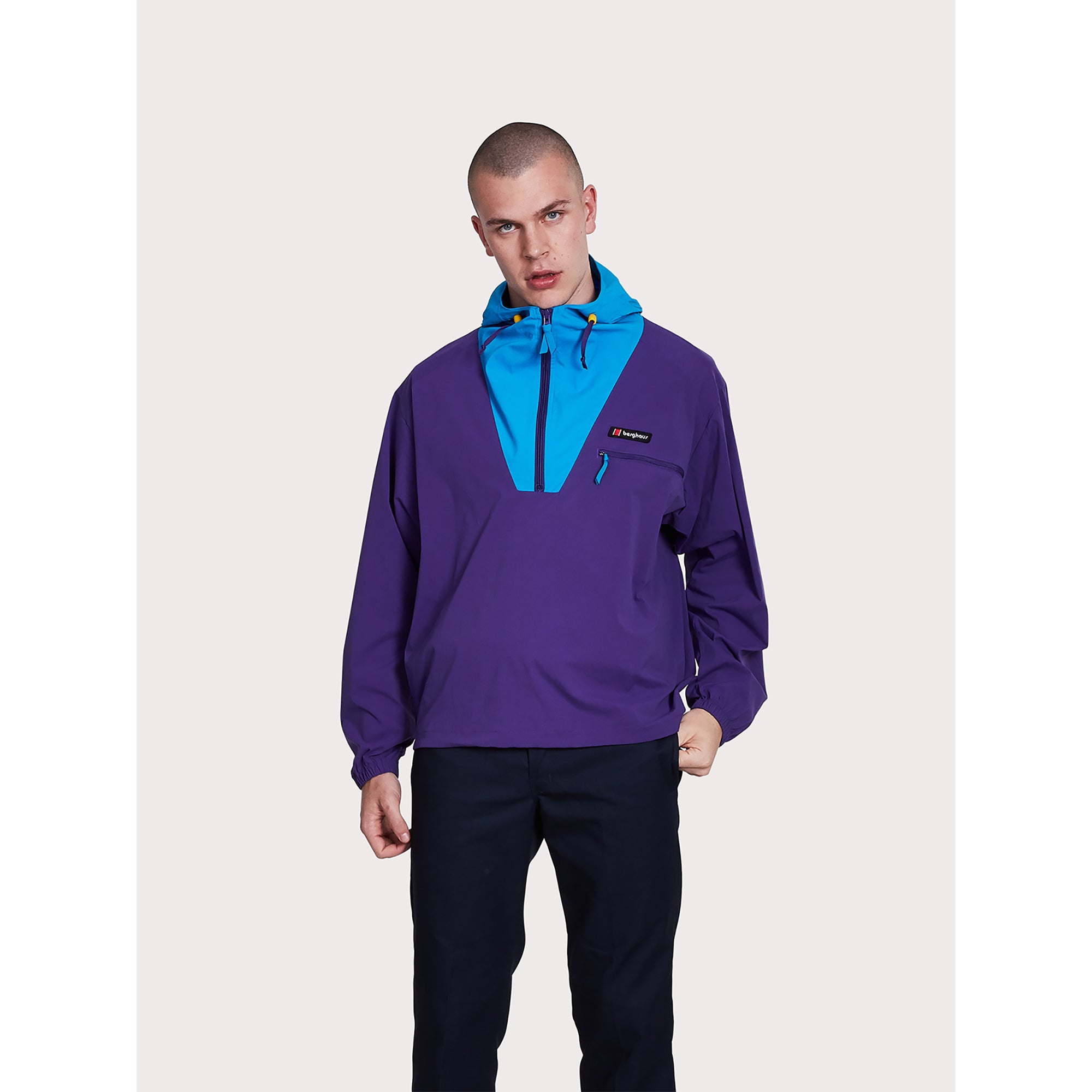 Unisex Wind Shirt 90 Jacket - Purple / Blue | Berghaus
