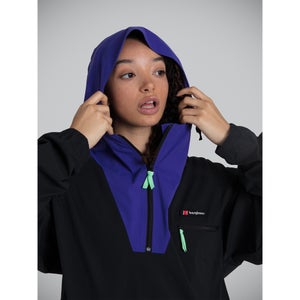 Unisex Wind Shirt 90 Jacket - Black / Blue