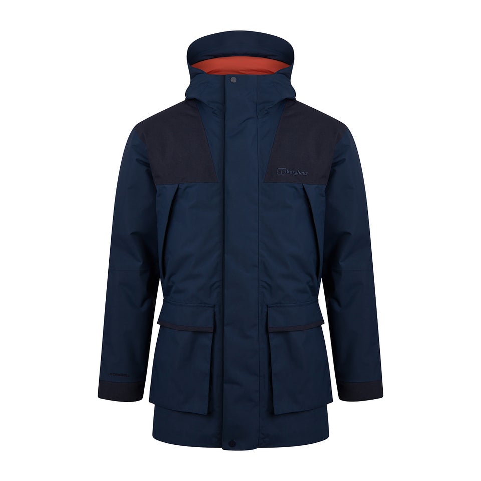 Men's Breccan Parka Jacket - Blue