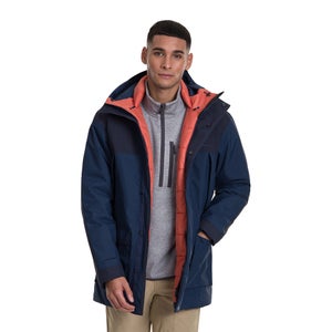 Men's Breccan Parka Jacket - Blue