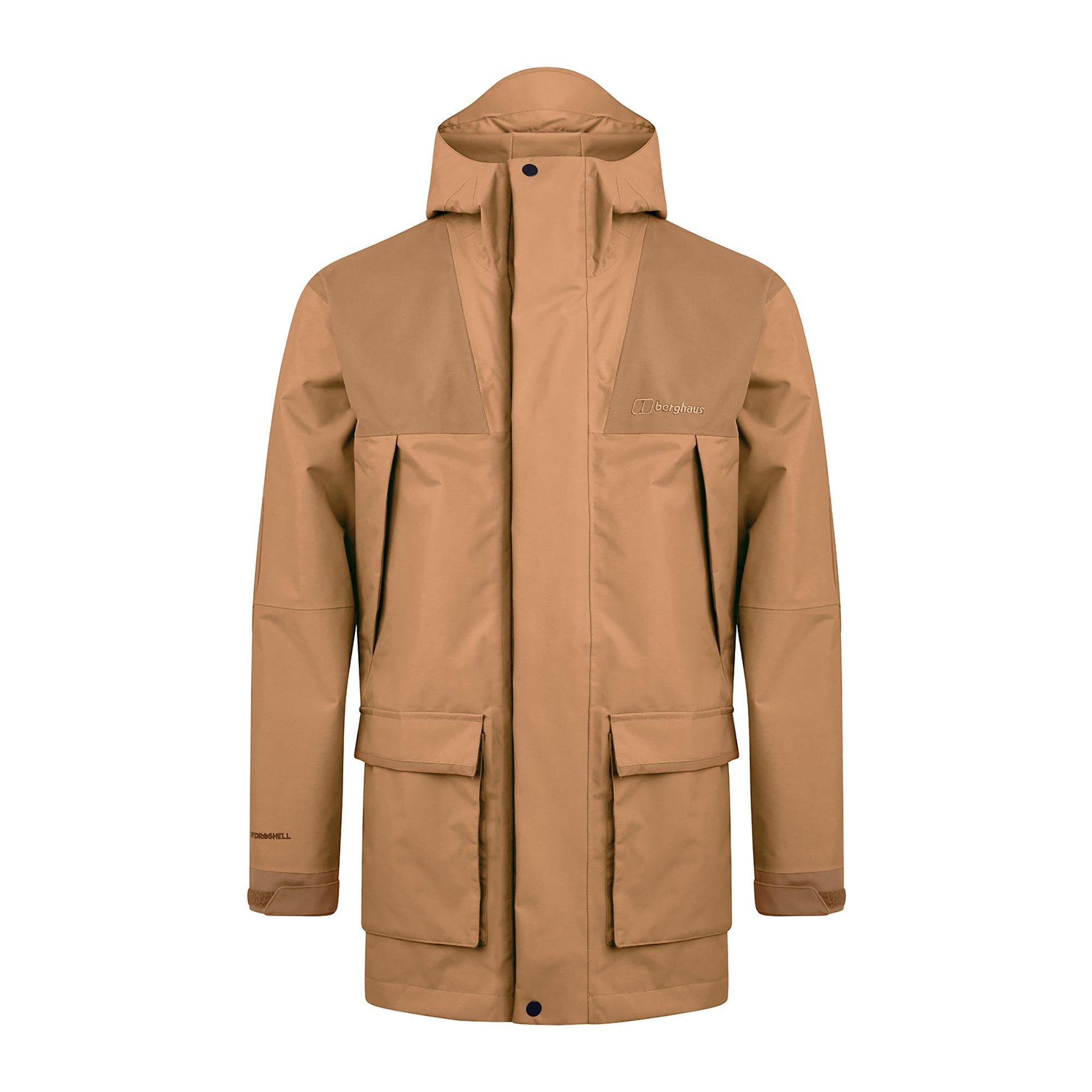 Men's Breccan Parka Jacket - Natural/Yellow