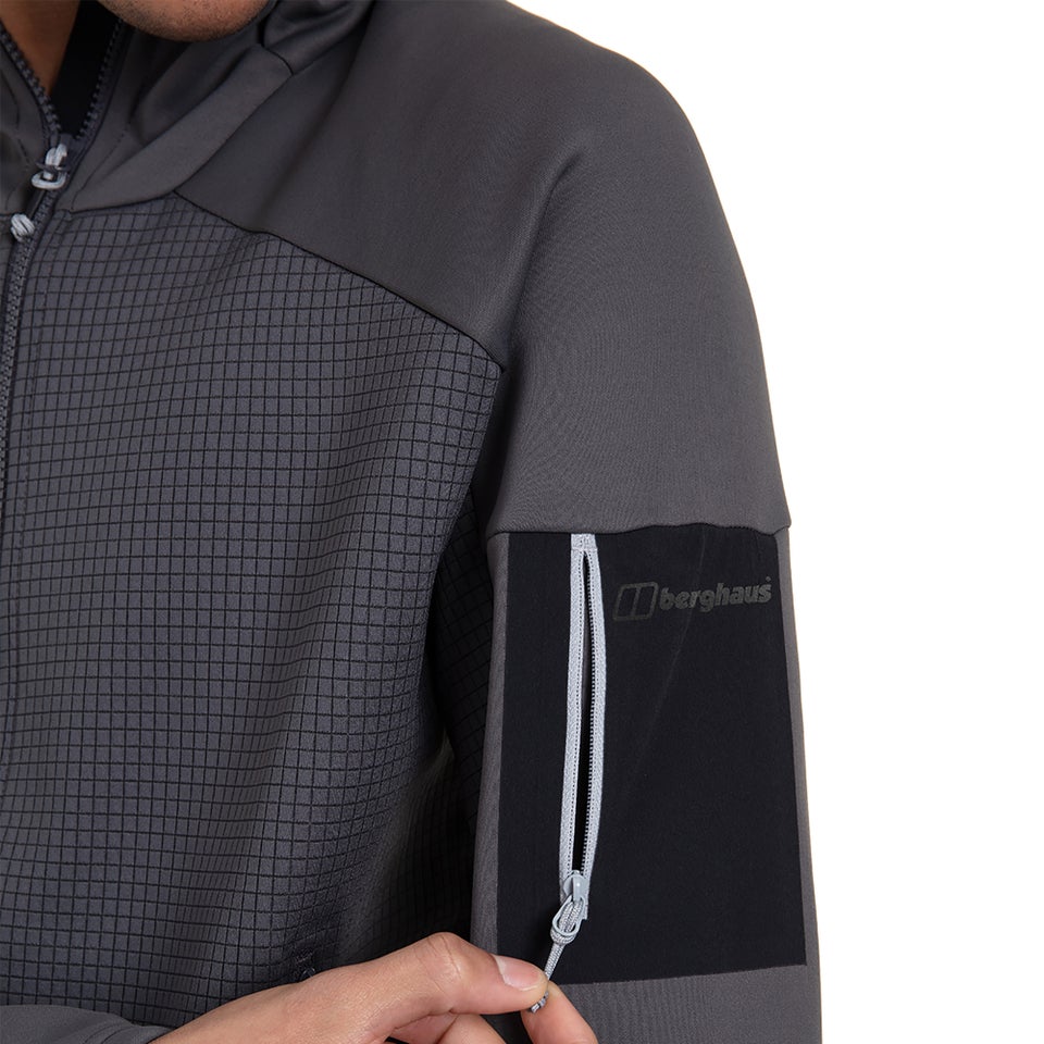 Men's Sidley Hooded Fleece Jacket - Grey